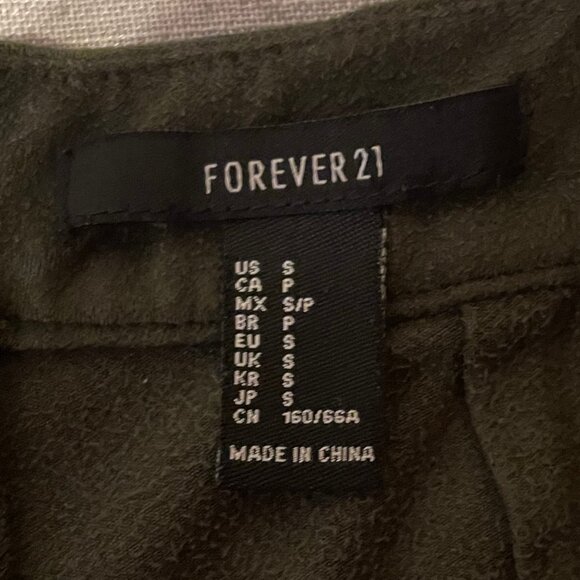 Forever21 Army Green Wrap Skort - Picture 8 of 10